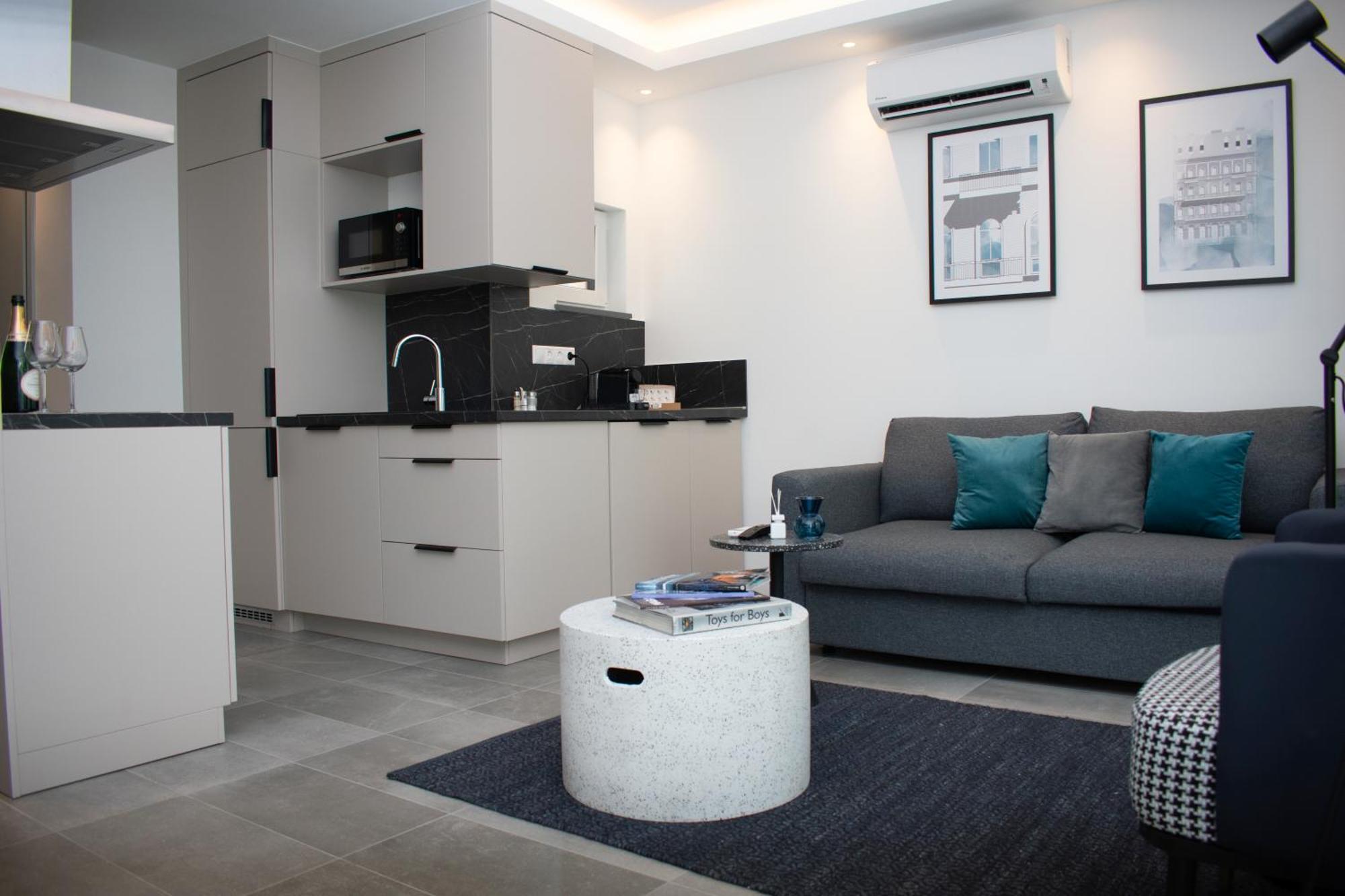 Luxury Cozy 2 Bdr Downtown Apt.7 Budapest Luaran gambar